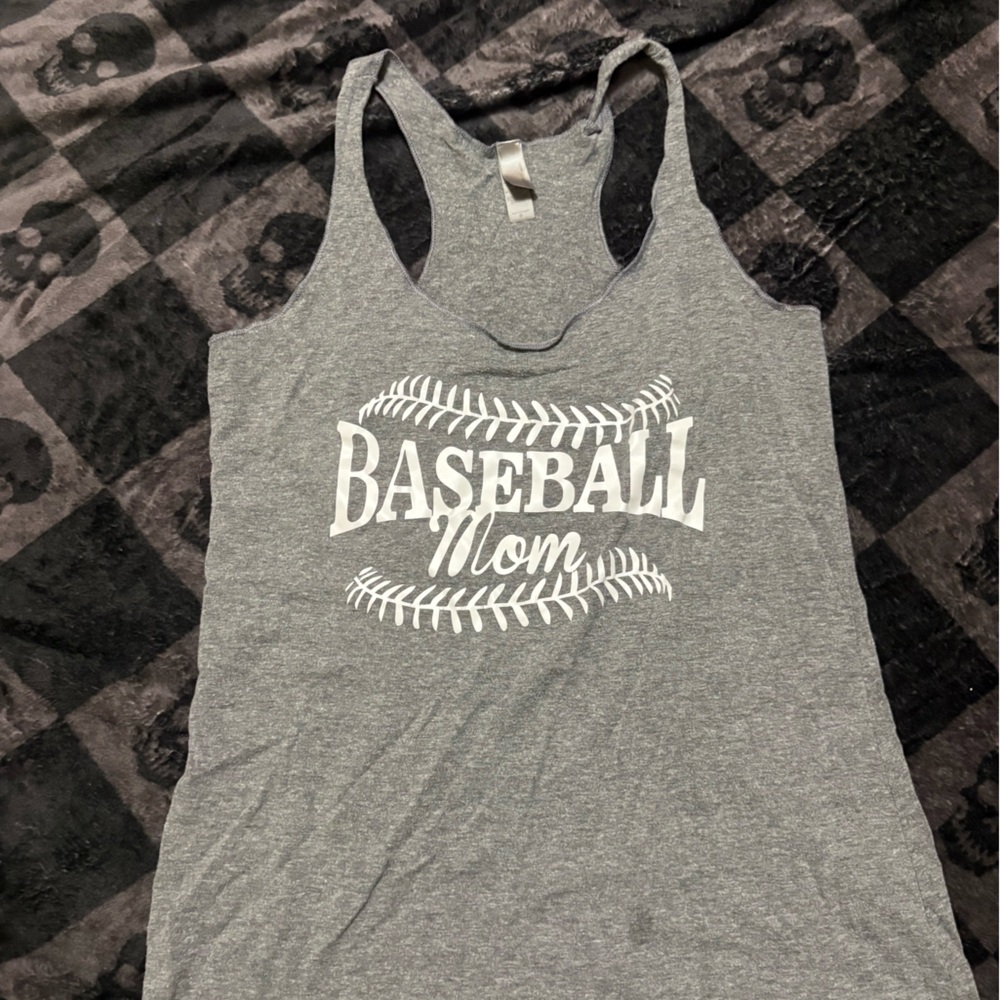 Next Level Apparel Heather Gray Tank Top